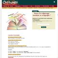Ressource orthographe en ligne : Orthonet