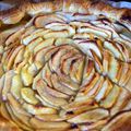 Tarte pommes vanille