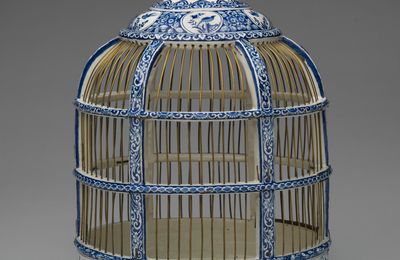Birdcage, Dutch, Delft, first half 18th century