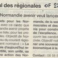 ELECTIONS REGIONALES: La Normandie n'est pas BLEUE MARINE mais ROUGE et OR !