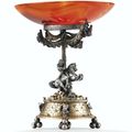 Coupe en argent, vermeil et agate attribuée à François-Désiré Froment-Meurice, Paris, vers 1840