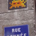 Space invader à Lyon.