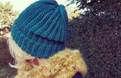 Bonnet Easy Peasy au crochet