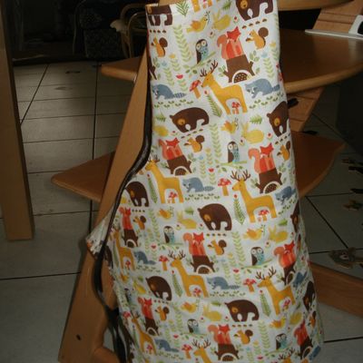 Tablier les z'animaux