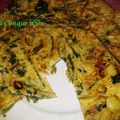 Omelette aux asperges sauvages