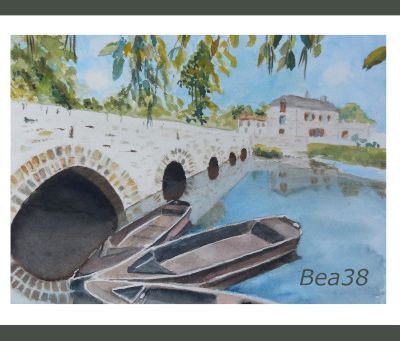 Aquarelle : Rocheservière