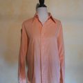 H108 : Chemise corail 80's T.M