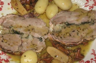 Filet de porc farci au fromage 