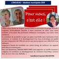 Caroline et Laurent BULVESTRE soutiennent la candidature de Nathalie MARCHAND