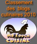 Classement des Blogs culinaires Aftouch Cuisine