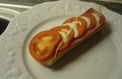 Baguettine tomates mozarella