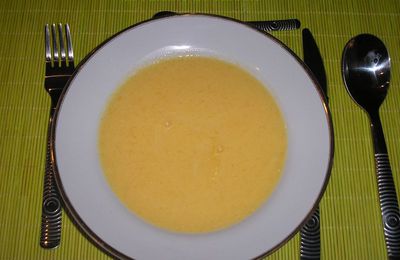 velouté de courge au cumin