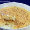 Crème brûlée au camembert