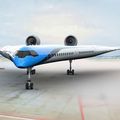 KLM présentera l’avion du futur pour ses 100 ans en octobre...le "Flying-V" 