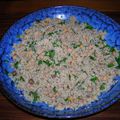 salade pois chiches et quinoa