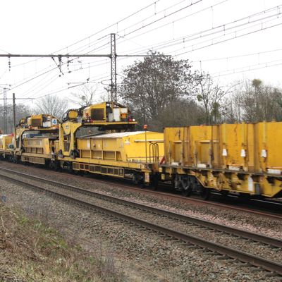 Travaux SNCF a Meung sur Loire a Belle air