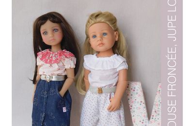 Le nouveau patron pour Fashion Friends et Little Kidz: Fantine