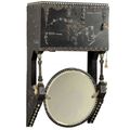 Wall Cabinet With Its Mirror By Carlo Bugatti. France. Circa 1910.