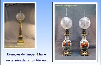 l'Atelier de Restauration des Lampes à Huile