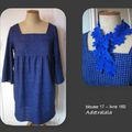 blouse bleue