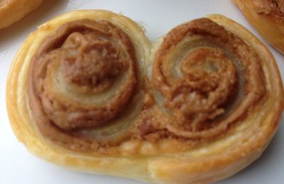 Palmiers feuilletés au spéculoos !!