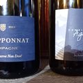 Champagne Philipponnat : Royale Réserve non dosé; Domaine de l'Agapé : Riesling Grand Cru : Schoenenbourg 2017