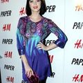 Katy Perry craque pour Matthew Williamson for H&M  craque pour Matthew Williamson for H&M 