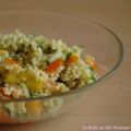 Salade de millet façon taboulé, sans blé, sans lait