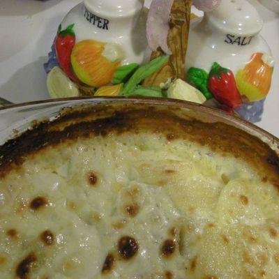 Gratin Dauphinois fondant...