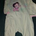Pyjama Betty-Boop 12 mois