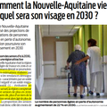 Vieillissement de la population en Nouvelle-Aquitaine