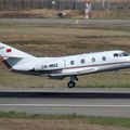 Aéroport: Toulouse-Blagnac: MAROC-AIR FORCE: DASSAULT FALCON 100: CN-MNZ: MSN:212.