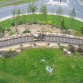 Rond-point à La Ferté-Gaucher
