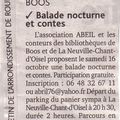 Randonnée contée nocturne 2010 dans le bulletin de Darnétal