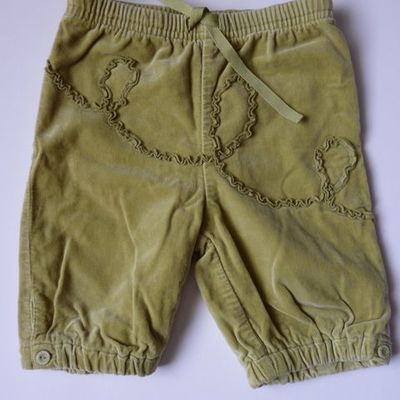 lot #118, bermuda velours Cie des petits