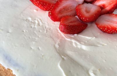 Tarte aux fruits rouge et chocolat blanc