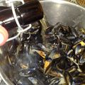 Moules à la biére 