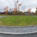 Rond-point à Stjordal (Norvège)