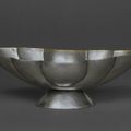 Chased and gilt silver eight-lobed dish, China, Tang dynasty (618-960)