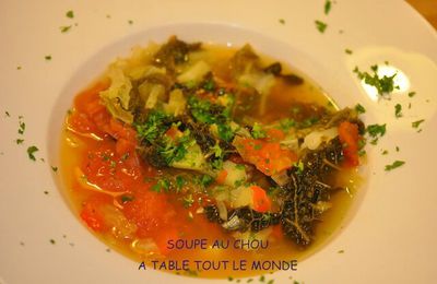 LA SOUPE AU CHOU