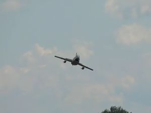 Un Fiat G91 à l’échelle 1/2,7