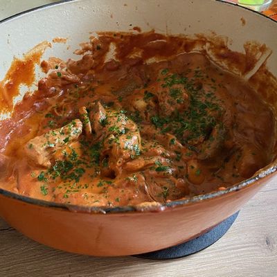 Boeuf stroganoff d'Alain Ducasse