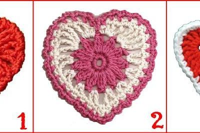 Des coeurs à crocheter...