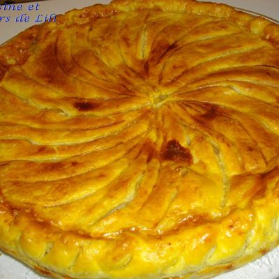 Galette poire caramel