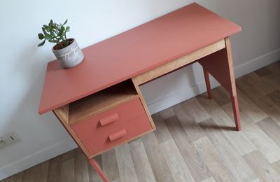 BUREAU ANNEES 50 TERRACOTTA