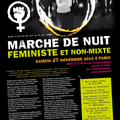 Marche de nuit féministe et non-mixte