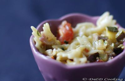 Salade de pâtes en verrines