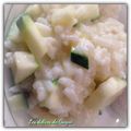 RISOTTO AUX COURGETTES AU MICROCOOK 