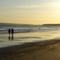 Un soir sur la plage de Bournemouth&hellip;