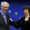 Les deux nouveaux visages de l´Europe : Herman Van Rompuy et Catherine Ashton